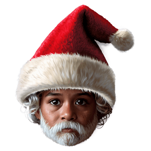 Modern Santa Hat Look PNG 44 PNG
