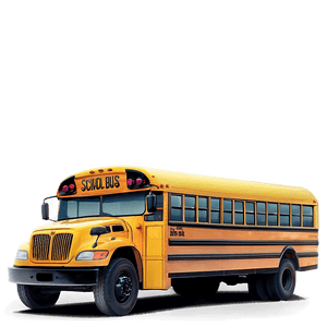 Modern School Bus Design PNG epl20 PNG