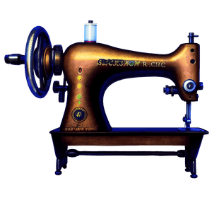 Modern Sewing Machine PNG qat PNG