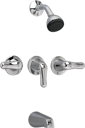 Colony Soft 3-handle Bath/shower - Three Handle Shower Faucet, HD Png Download PNG image with transparent background