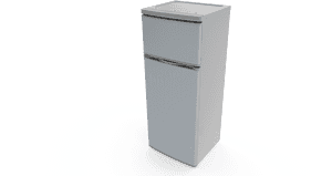 Solar Refrigerator 3/4 View - Refrigerator, HD Png Download PNG image with transparent background