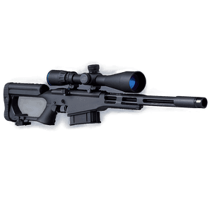 Modern Sniper Rifle PNG cjc PNG image with transparent background
