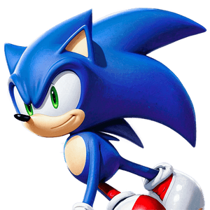 Modern Sonic Artwork PNG 04292024 PNG image with transparent background