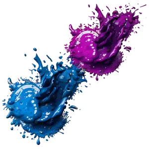 Modern Splatter Paint Technique Png Luk31 PNG Image