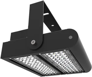 Modern Stadium Light Fixture PNG Image