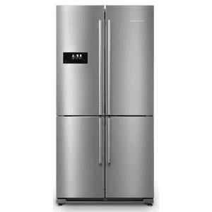 Rangemaster Rsxs18ss/c French Style Four Door Sxs Fridge - Rangemaster Rsxs18 American Fridge Freezer PNG image with transparent background