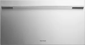 Modern Stainless Steel Refrigerator Front View PNG Image