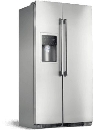 Counter Depth Side By Side Refrigerator With Iq Touch™ - Side By Side Fridge Png PNG image with transparent background