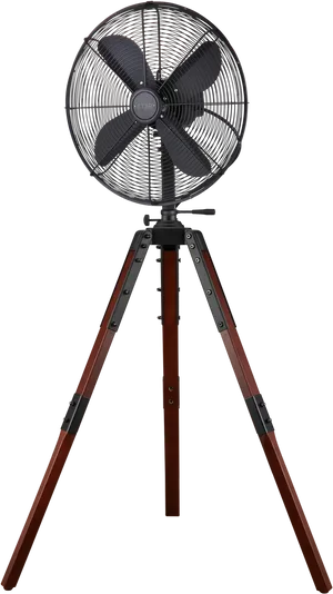 Modern Standing Fanon Tripod PNG Image