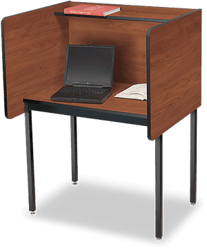 Study Table With Privacy, HD Png Download PNG with transparent background