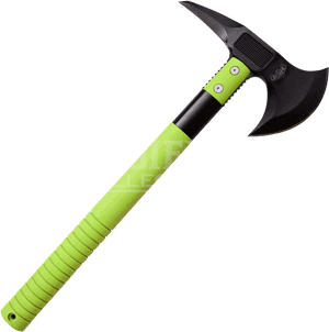 Green Tactical Battle Axe - Cleaving Axe, HD Png Download PNG image with transparent background
