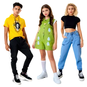 Modern Teen Fashion Png Oyv39 PNG Image