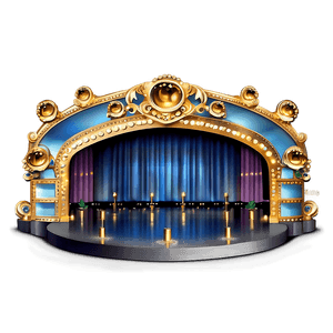 Modern Theatre Stage PNG 06242024 PNG with transparent background