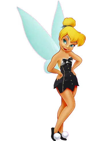 Modern Tinkerbell Pose PNG Image