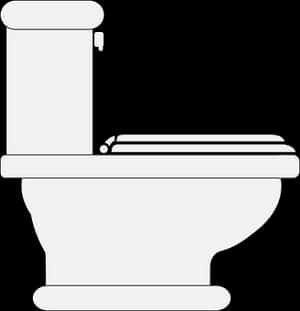 Modern Toilet Icon PNG image with transparent background
