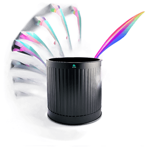 Modern Trash Bin Design PNG 92 PNG image with transparent background
