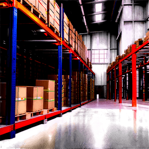 Modern Warehouse Design PNG hco PNG image with transparent background