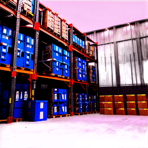 Modern Warehouse Design PNG yub PNG image with transparent background