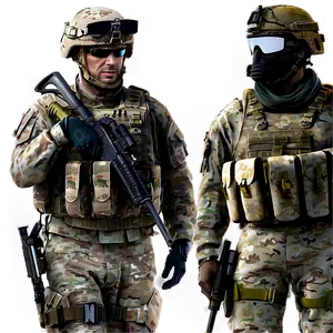 Modern Warfare Soldiers Png 79 PNG Image