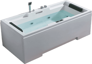 Zara Whirlpool Massage And Hydro Massage Premium Bathtub - Bathtub, HD Png Download PNG