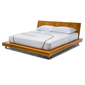 Modern White Bed Design Png 14 PNG Image