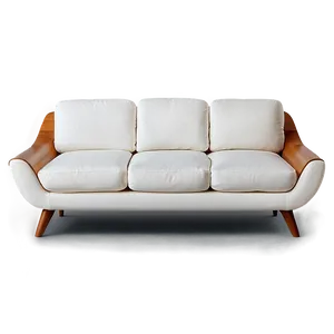 Modern White Couch Design Png Akk13 PNG Image