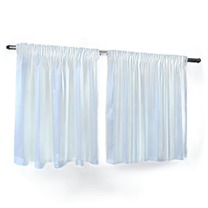 Modern White Curtains Png Aal PNG Image