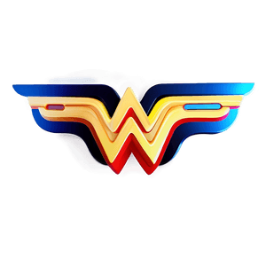 Modern Wonder Woman Logo PNG lbl PNG image with transparent background
