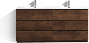 Double Sink Bathroom Vanities, HD Png Download PNG image with transparent background