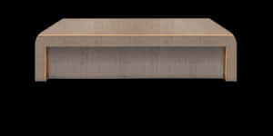 Modern Wooden Coffee Table PNG image with transparent background