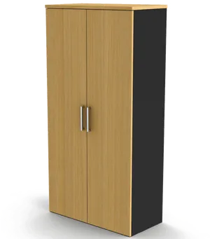 Modern Wooden Cupboard Closet PNG Image