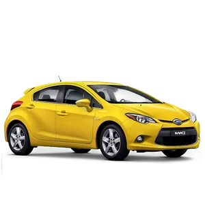 Modern Yellow Car Png 06292024 PNG Image