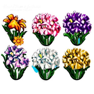 Modest Bloom Illustration Png Jlg PNG Image