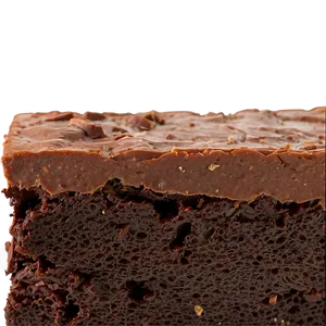 Moist Brownie Slice Png 70 PNG Image