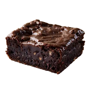 Moist Brownie Slice Png Sev50 PNG Image