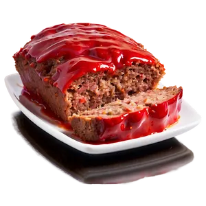 Moist Meatloaf Cooking Png Aqo PNG Image