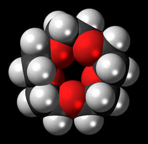 Molecular_ Structure_3 D_ Rendering PNG image with transparent background
