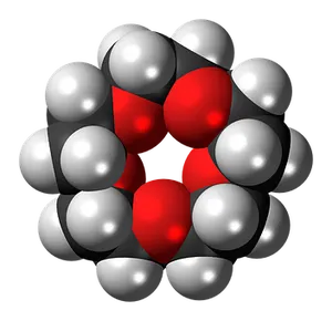 Molecular_ Structure_3 D_ Rendering PNG Image