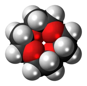 Molecular Structure3 D Model PNG Image