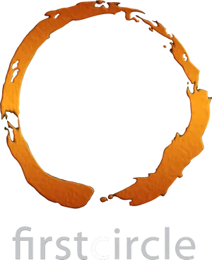 Molten Circle Logo Design PNG Image