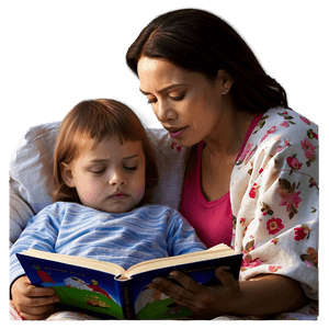 Mom Bedtime Story PNG jnt PNG image with transparent background
