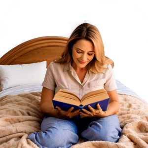 Mom Bedtime Story PNG oni PNG image with transparent background