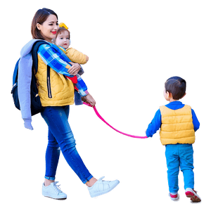 Mom Holding Hands Child PNG 05232024 PNG image with transparent background