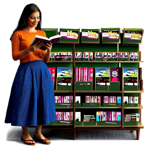 Mom Reading Book Clipart PNG lki91 PNG image with transparent background