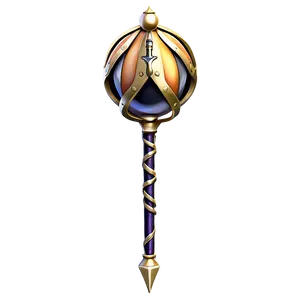 Monarch's Orb And Scepter Png 06212024 PNG Image