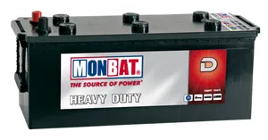 Monbat Heavy Duty Car Battery PNG Image