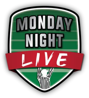 Monday Night Live Event Logo PNG Image