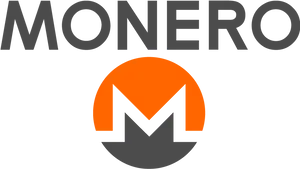 Monero Cryptocurrency Logo PNG Image