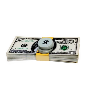 Money Clipand Casino Chip PNG Image