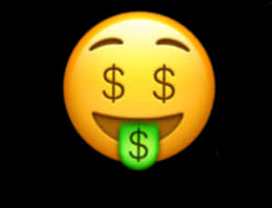 Money Face Emoji Png, Transparent Png PNG